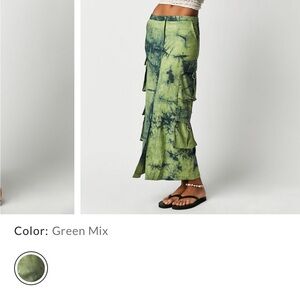 Free People The Ragged Priest Shrub Skirt, Size 14.